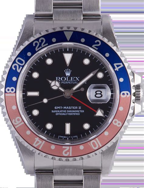 rolex gmt master pepsi 1996